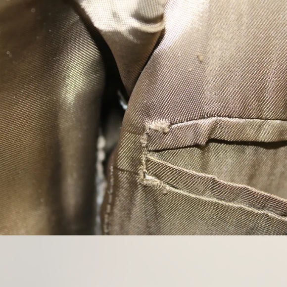 Chaps Ralph Lauren Men Dark Brown Pure Wool Made In Canada 3 Button 40R Blazer - Picture 7 of 10